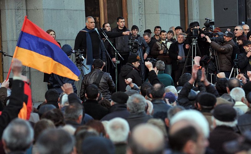 Ազատության հրապարակը կրկին ալեկոծ էր