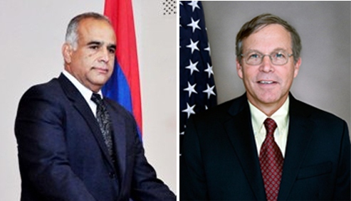 Րաֆֆի Հովհաննիսյանը հանդիպեց ԱՄՆ դեսպան Ջոն Հեֆերնի հետ